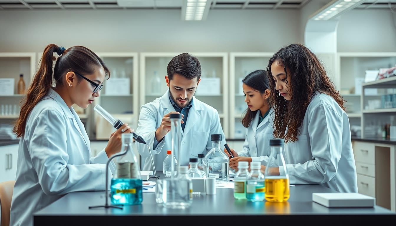 Modern university campus for students